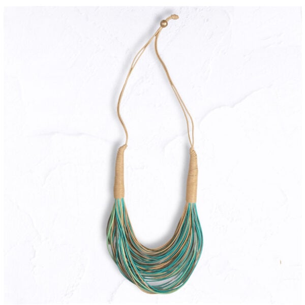 Multi string necklace