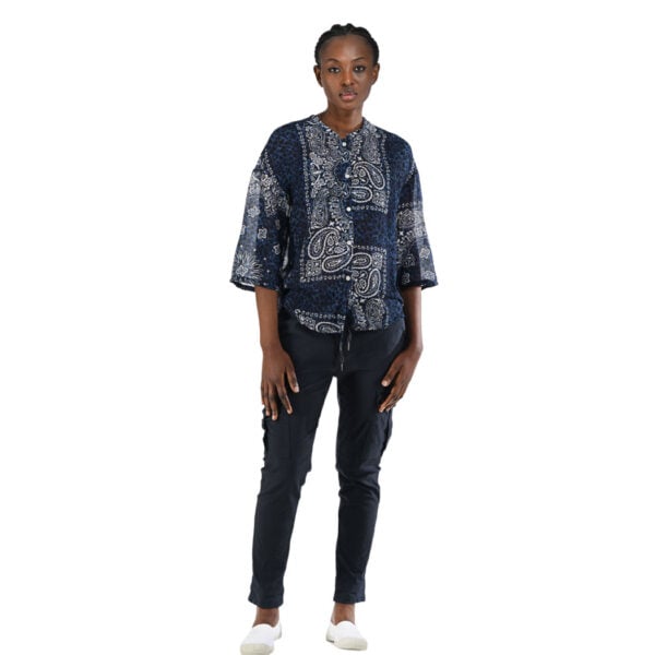 Animal bandana print shirt