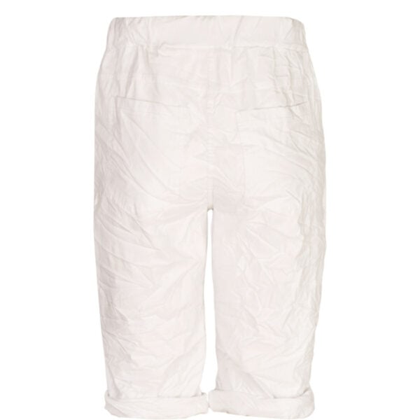 Star eyelet detail shorts