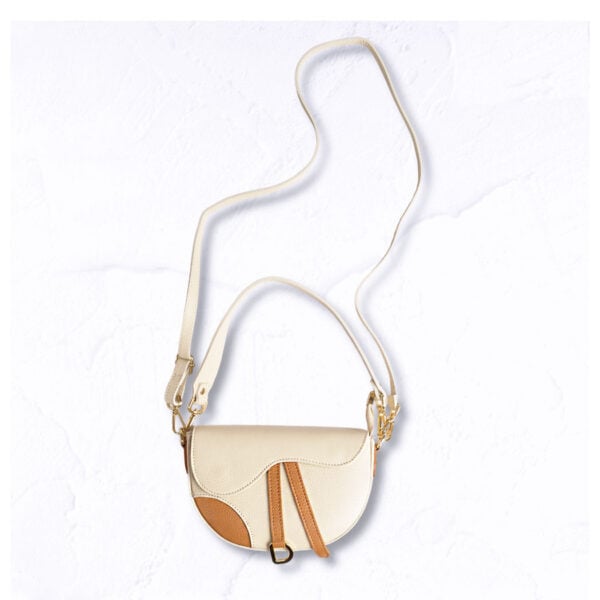 2-Tone saddle body bag