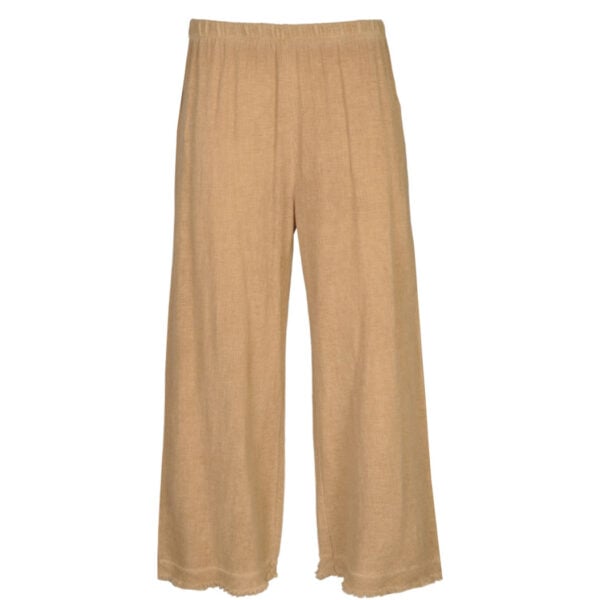 Wide leg linen pants