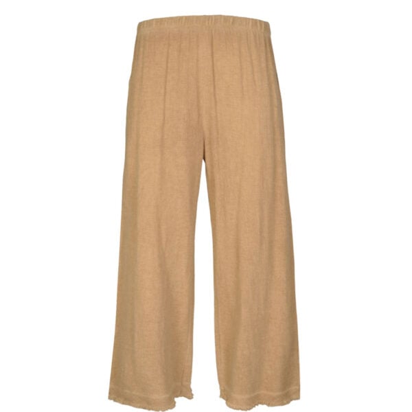 Wide leg linen pants