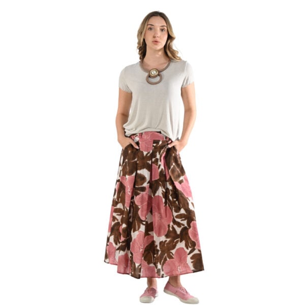 Giant poppy skirt