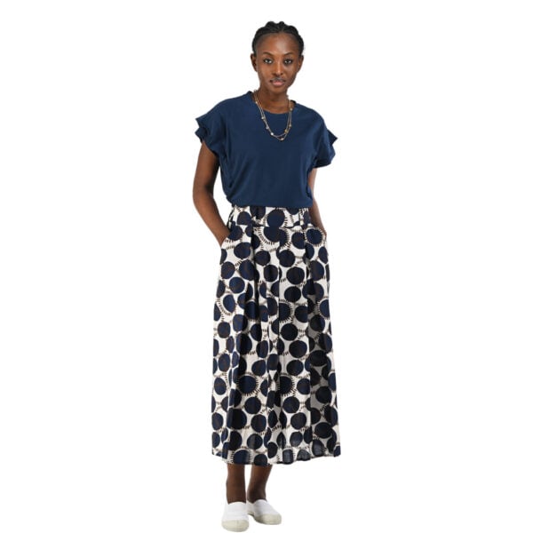 Polka dot skirt