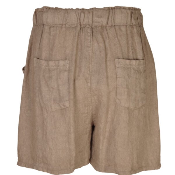 100% Linen sequin patch pants
