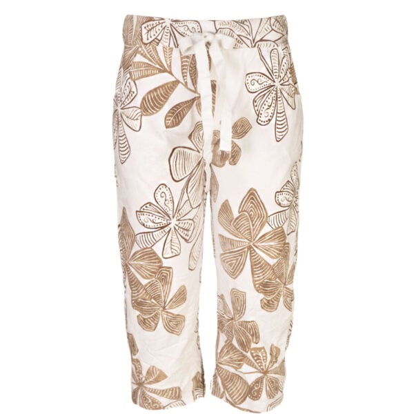 Flower print pants