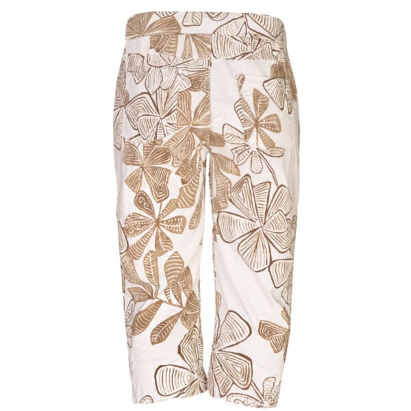 Flower print pants