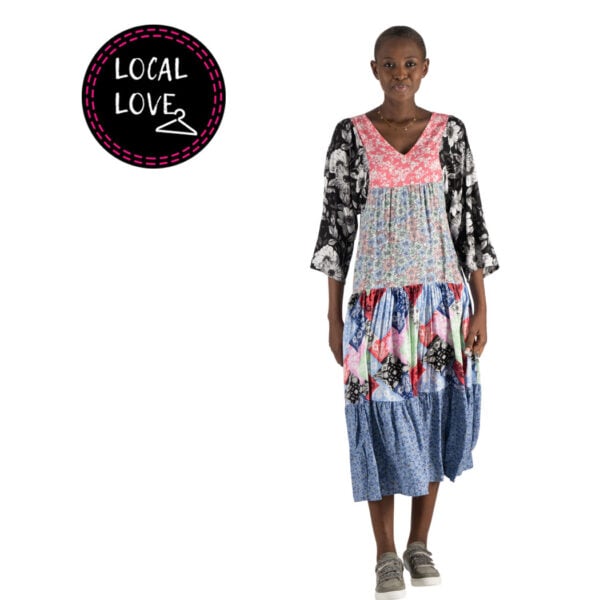 Nicci Bandana Isabella tiered dress