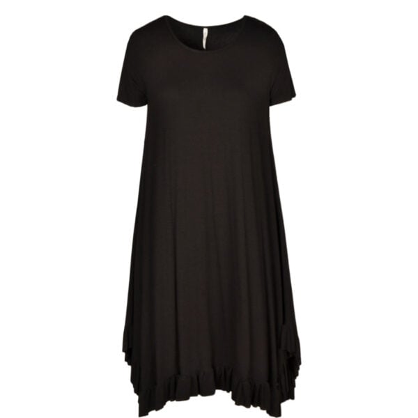 Cocoon Everly Steel frill dress