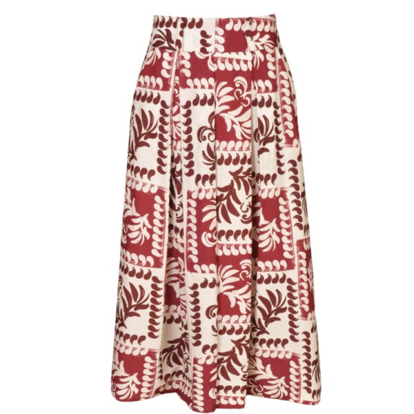 Damask print skirt Damask print skirt