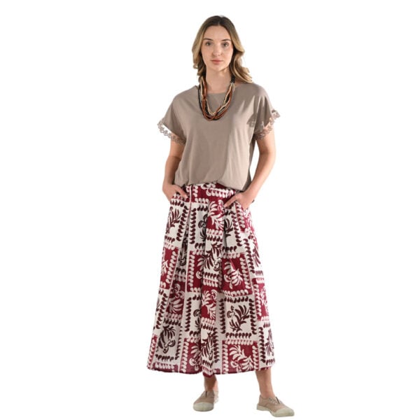 Damask print skirt Damask print skirt