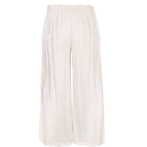 Diamante animal print star palazzo pants