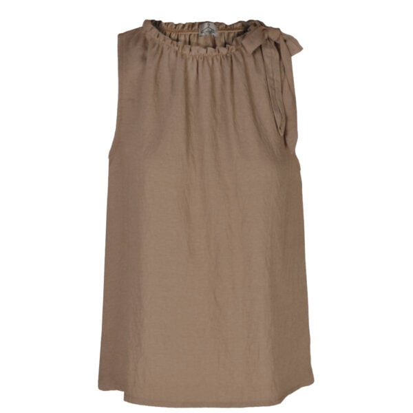 Bow detail tank top