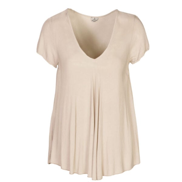 V-neck swing top