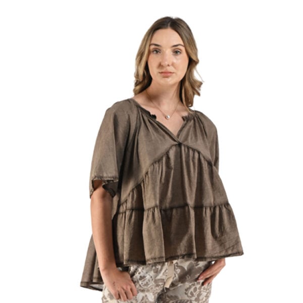 Overdyed swing top